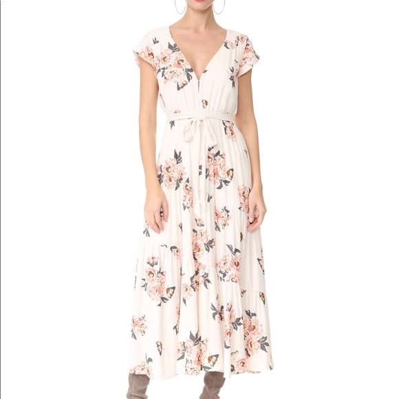 Free People Dresses & Skirts - NEW FREE PEOPLE All I got maxi dress floral button